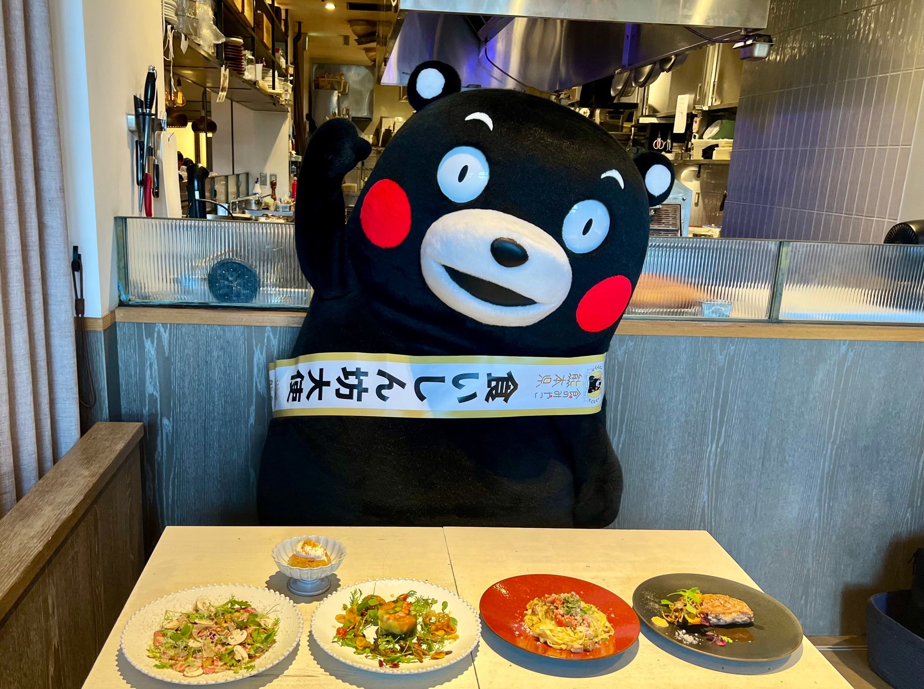 くまモン、”食いしんぼう大使”として首都圏初仕事！　熊本の”食”をPR　9月1日より
