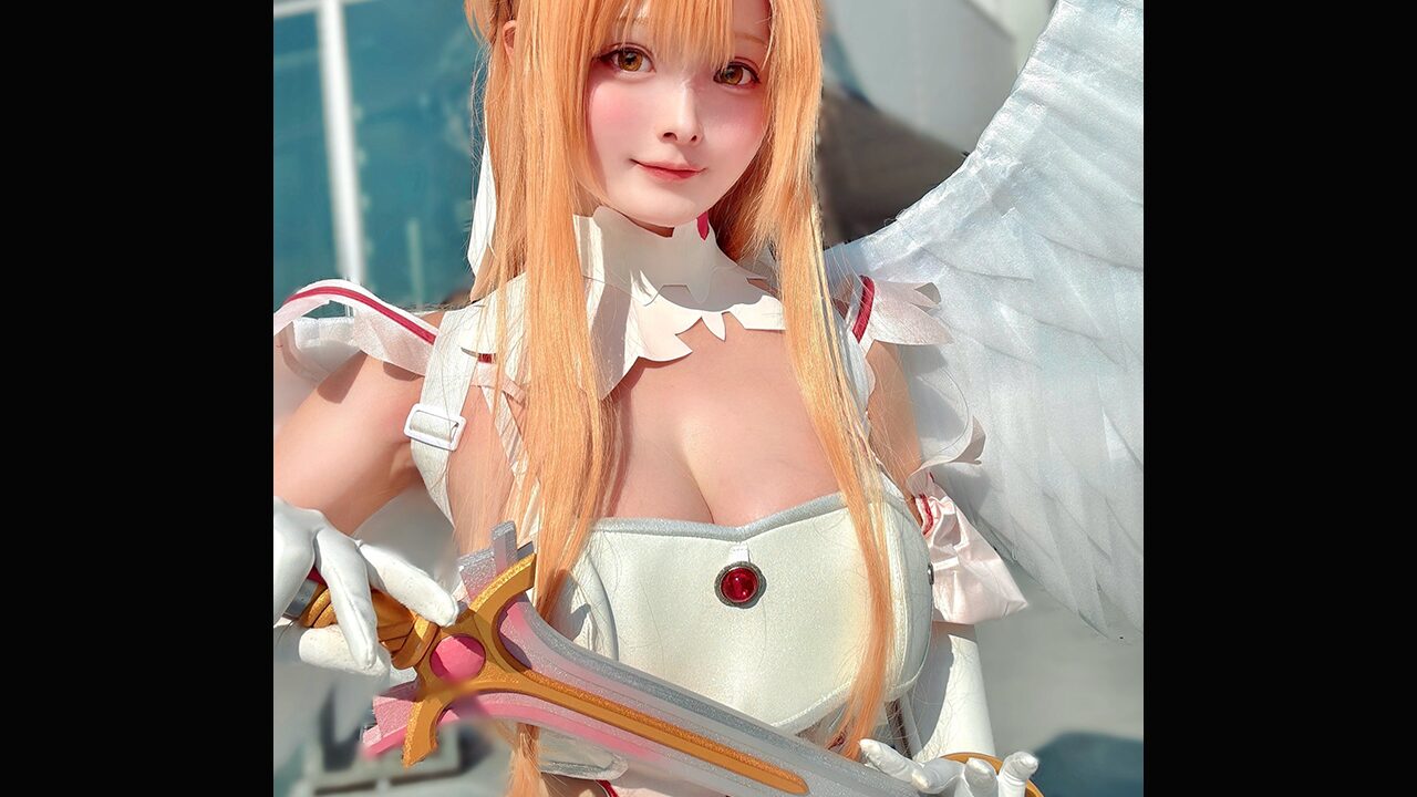 羽が美しすぎる創世神！ すずら、『ソードアート・オンライン』アスナ