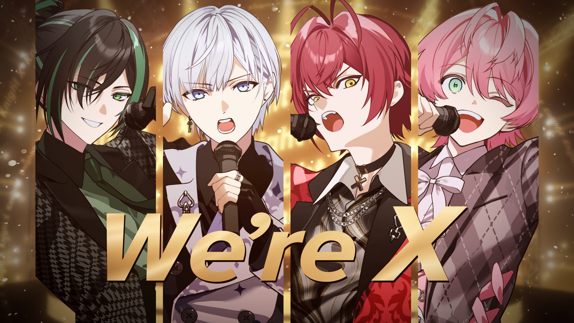 騎士X – Knight X -、4人体制初のメンバー紹介曲『We’re X』MV公開