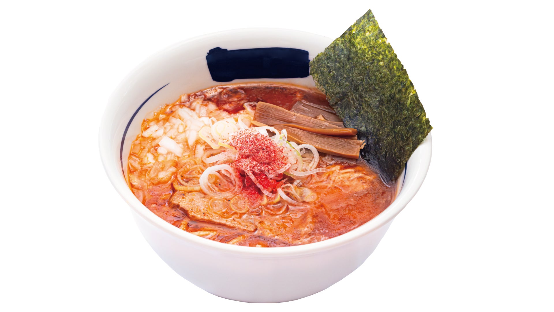記事画像3: 器に入った、麺、チャーシュー、メンマ、ネギ、海苔が乗ったラーメン