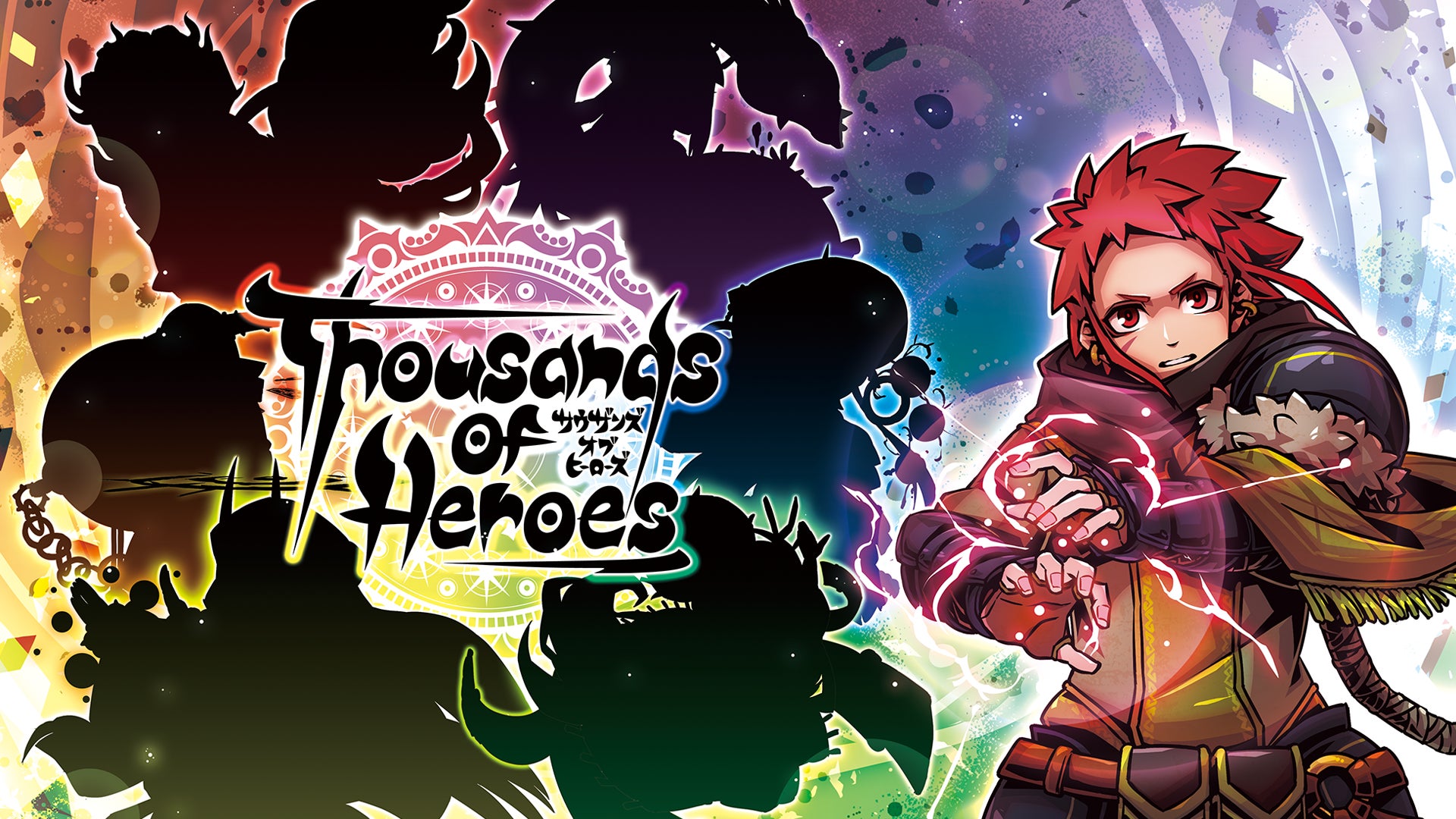 記事画像1: 「Thousands of Heroes」というタイトルのファンタジー風ゲームのキービジュアル