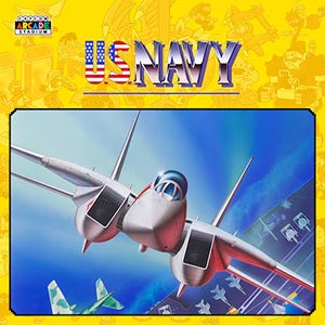 記事画像15: US NAVYというタイトルが書かれたアーケードゲームのポスター画像。