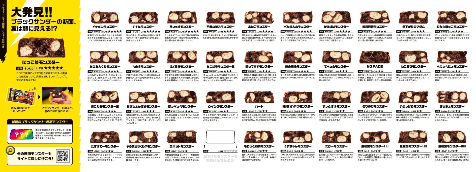 記事画像5: ブラックサンダーの断面に現れるモンスターたちの画像集