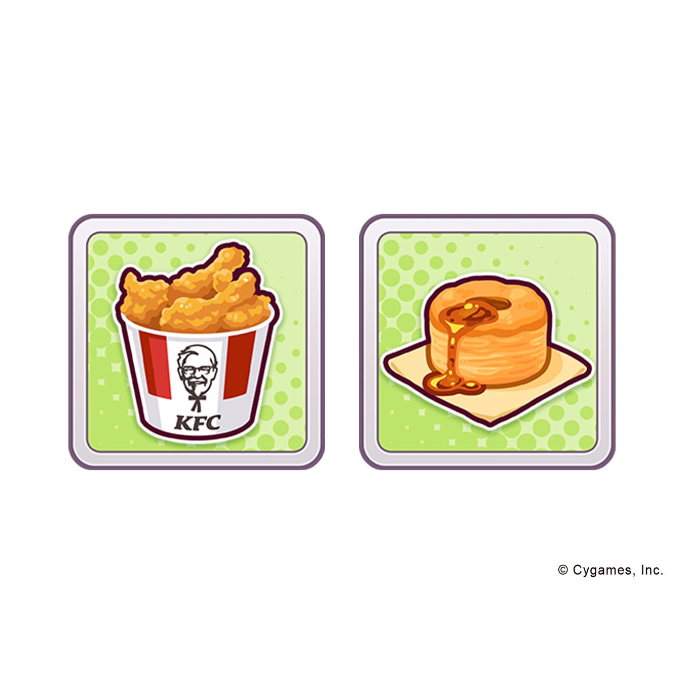記事画像2: KFCのチキンとビスケットのイラスト