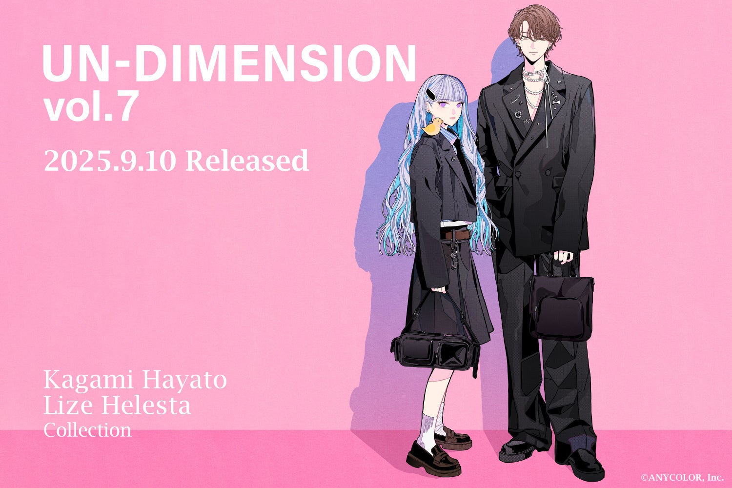 にじさんじ加賀美ハヤト・リゼ・ヘルエスタプロデュースバッグが9月10日発売！　大丸東京店でポップアップも