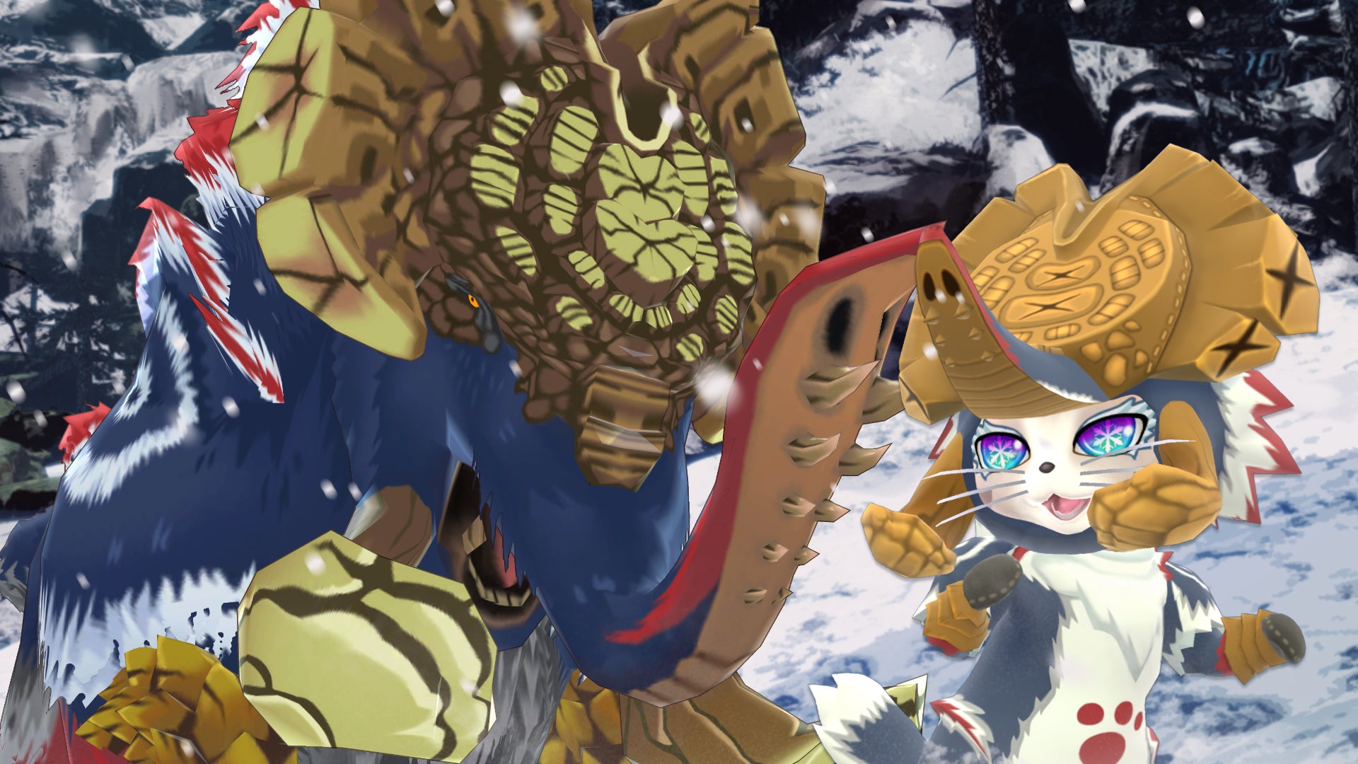 『モンスターハンターパズル アイルーアイランド』にガムートが初登場！　イベント「不動の山神＜高峰を目指す者＞」開催