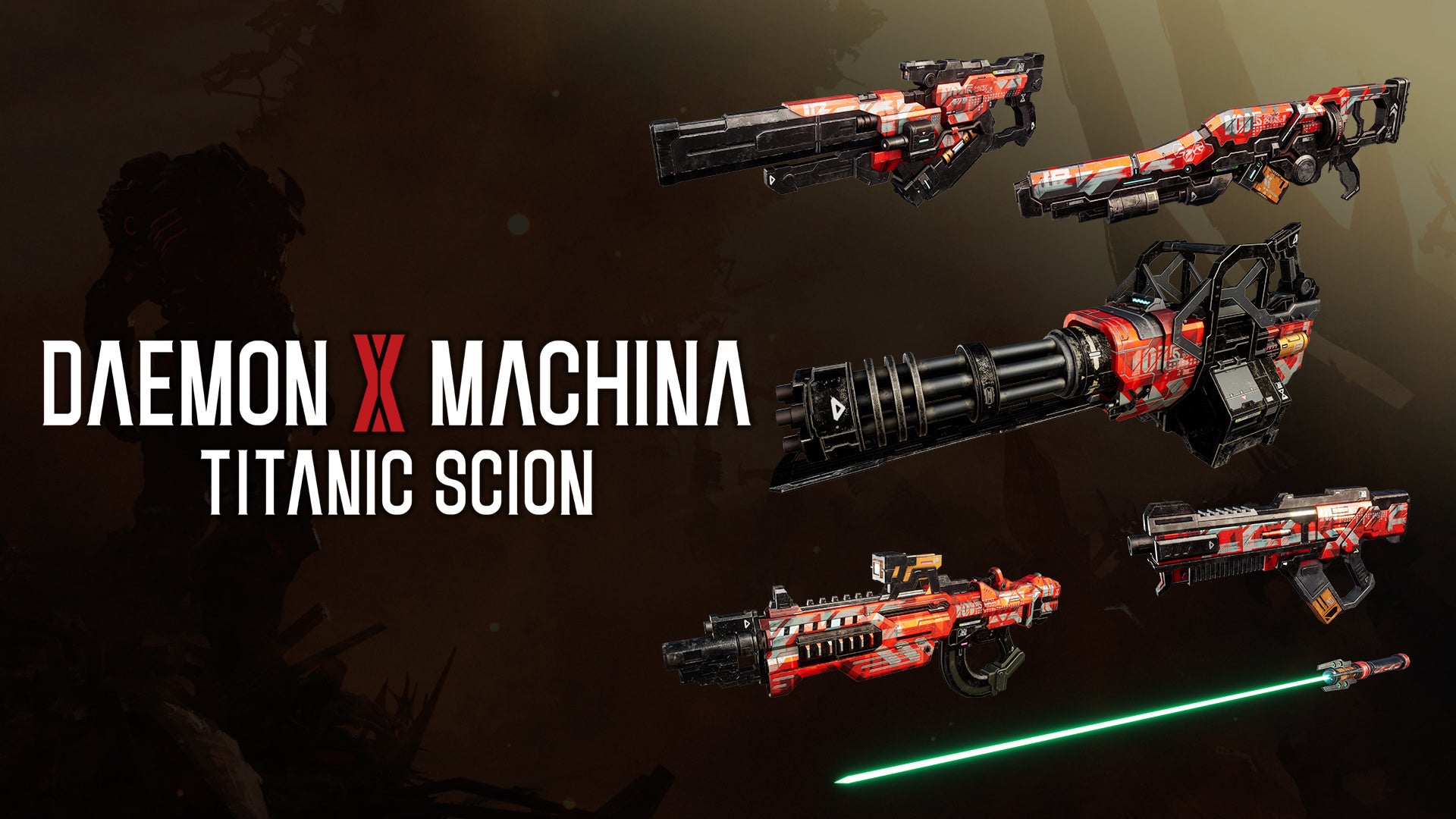 「DAEMON X MACHINA」の武器「TITANIC SCION」の紹介画像