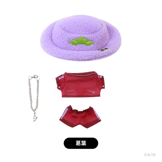 ぬいぐるみの服セット:帽子、トップス、ボトムス、キーホルダー