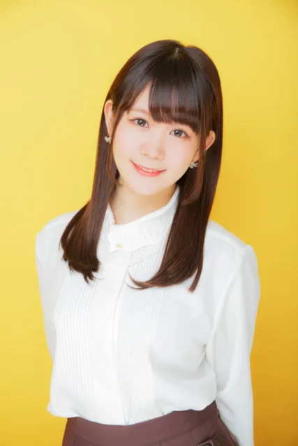 リズ役を務める声優の田中あいみさんの顔写真
