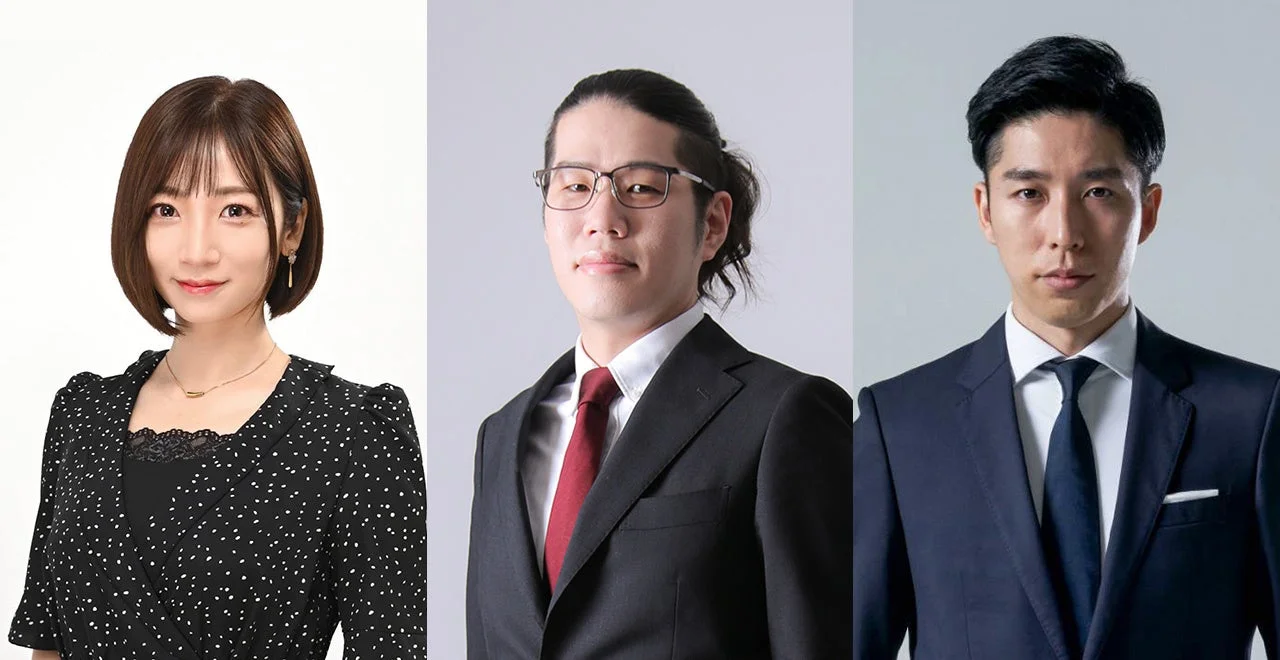 TGS2025ネットマーブルブース出演MCの内田敦子、OooDa、岸大河