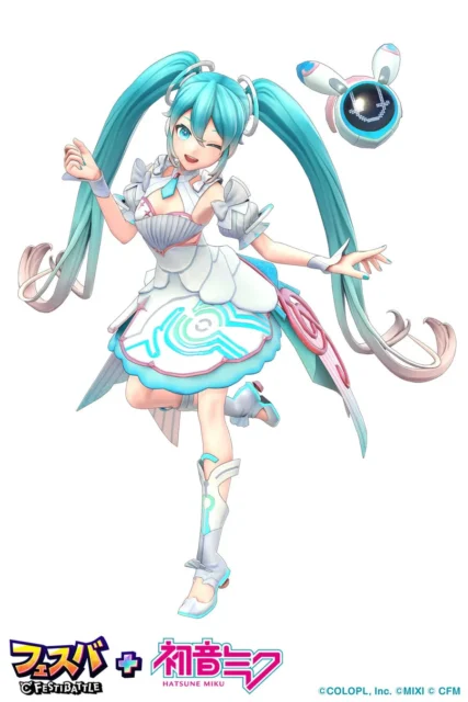 【★5希望をつむぐ歌姫】カーニバルスタイルの初音ミク全身像