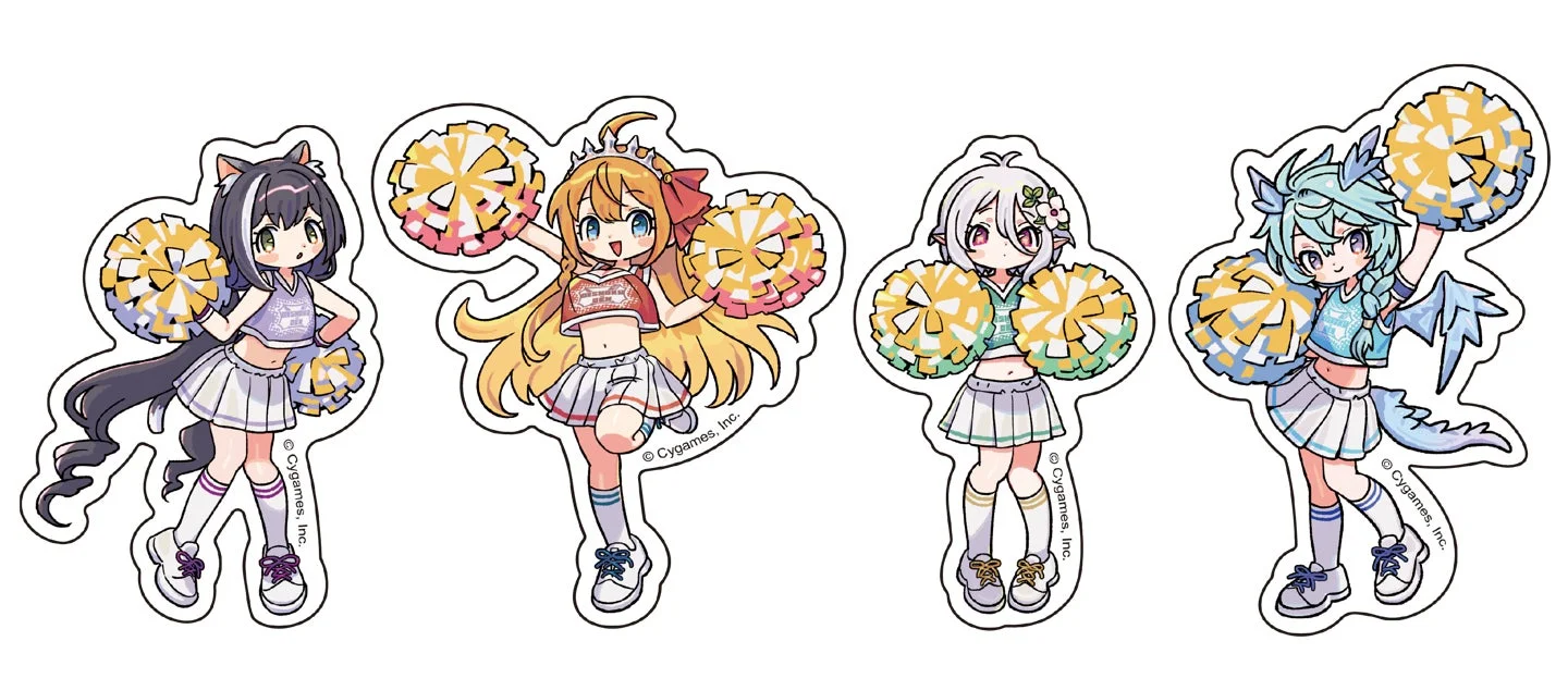 『プリコネR』コラボステッカーのイラスト