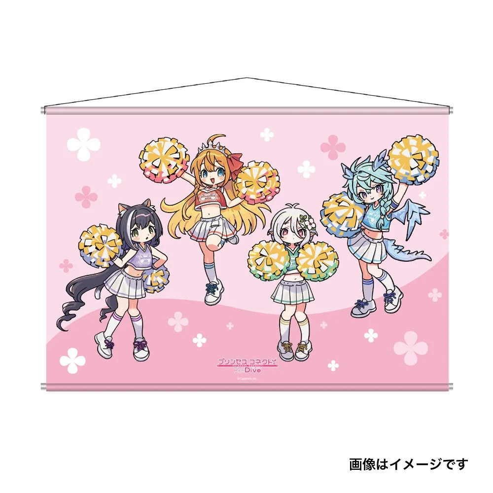 『プリコネR』コラボタペストリーのデザイン