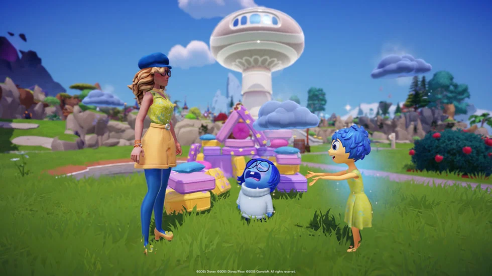 ディズニー ドリームライトバレーのインサイド・ヘッドエリア