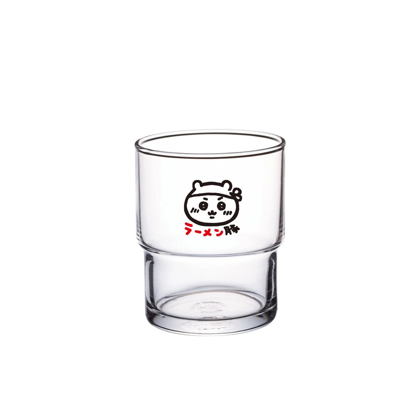 ちいかわラーメン豚のオリジナルグッズ「お冷グラス」