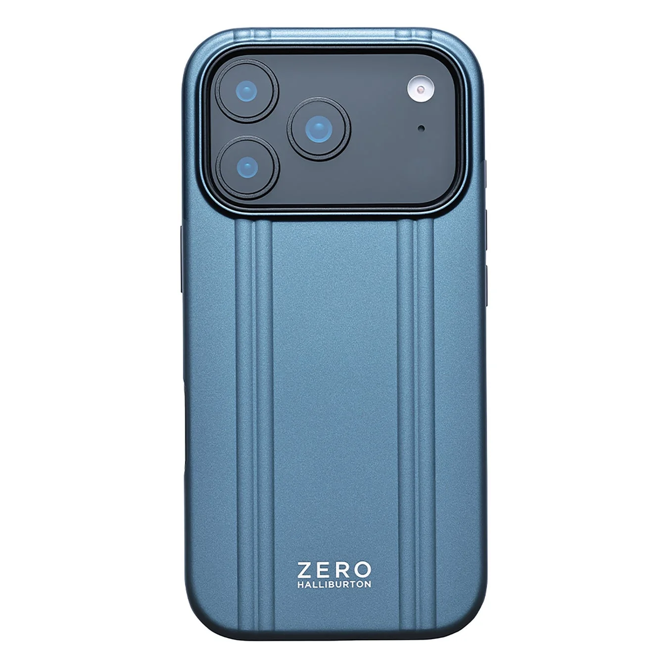 新色スティールブルーのiPhone17背面型ケース
