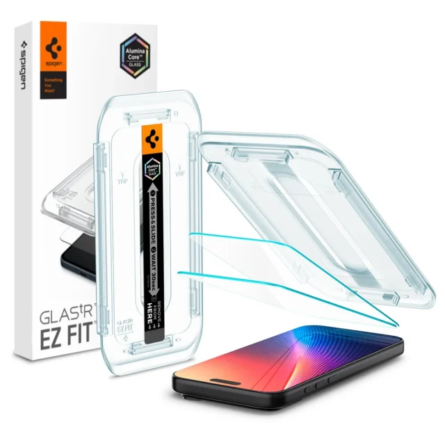 iPhone 17シリーズ対応ガラスフィルム「Glas.tR Slim EZ Fit」パッケージ