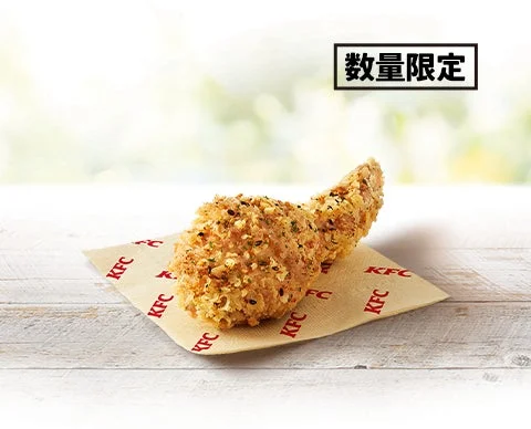 KFC特製「にんにく醤油チキン」単品。