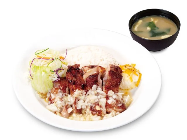 松屋の新作「ジャークチキン」の全体像