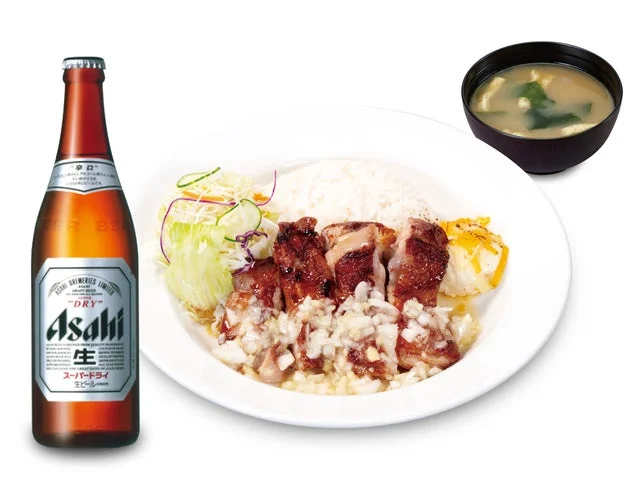 松屋の「ジャークチキンビールセット」のイメージ