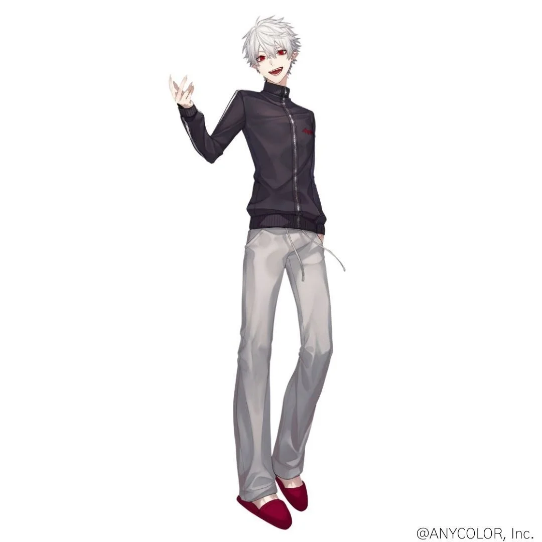 にじさんじ所属VTuber葛葉さんの全身イラスト。
