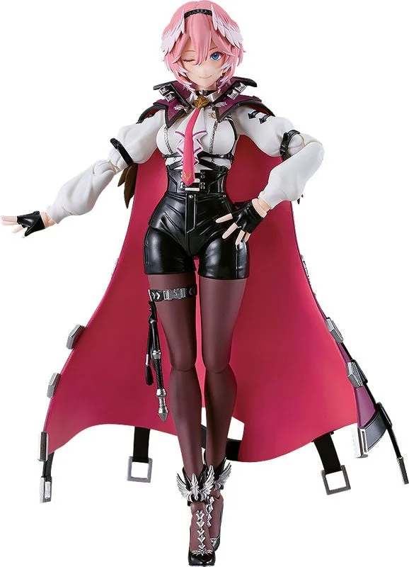 figma鷹嶺ルイのウインク顔と全身の正面立ち姿