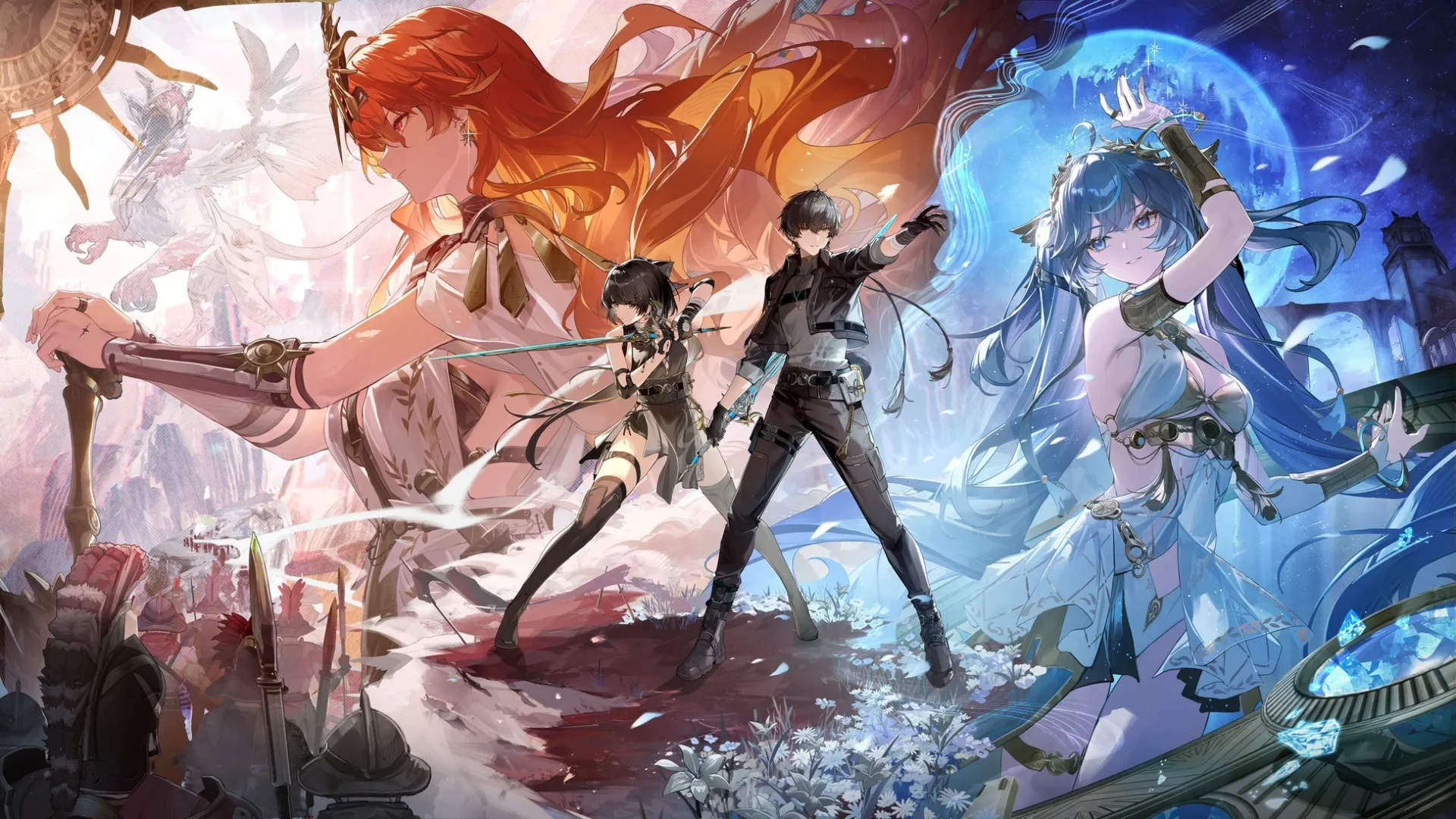 オープンワールドアクションRPG『鳴潮』のキービジュアル