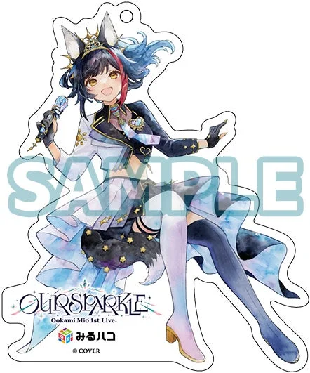 大神ミオ 1st Live 限定グッズのアクリルキーホルダー