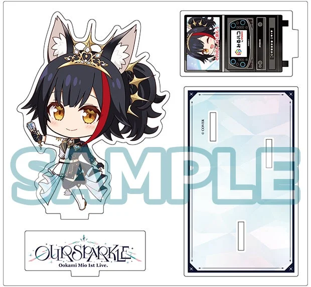 大神ミオ 1st Live 限定グッズのアクリルジオラマ