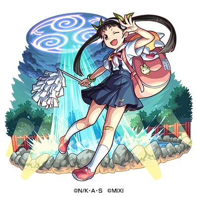 期間限定ガチャ「八九寺真宵（進化）」のイラスト