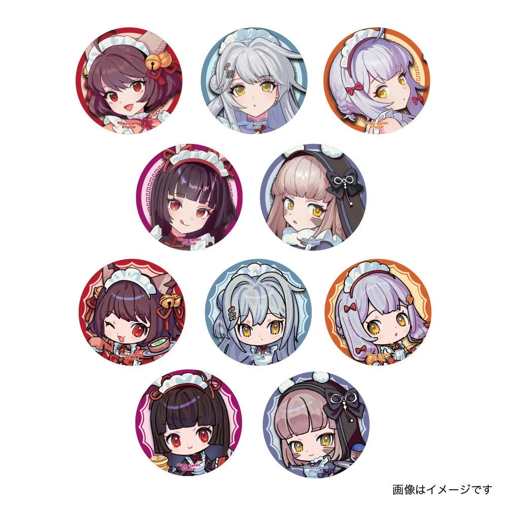 『雀魂』コラボのランダム缶バッジ全10種