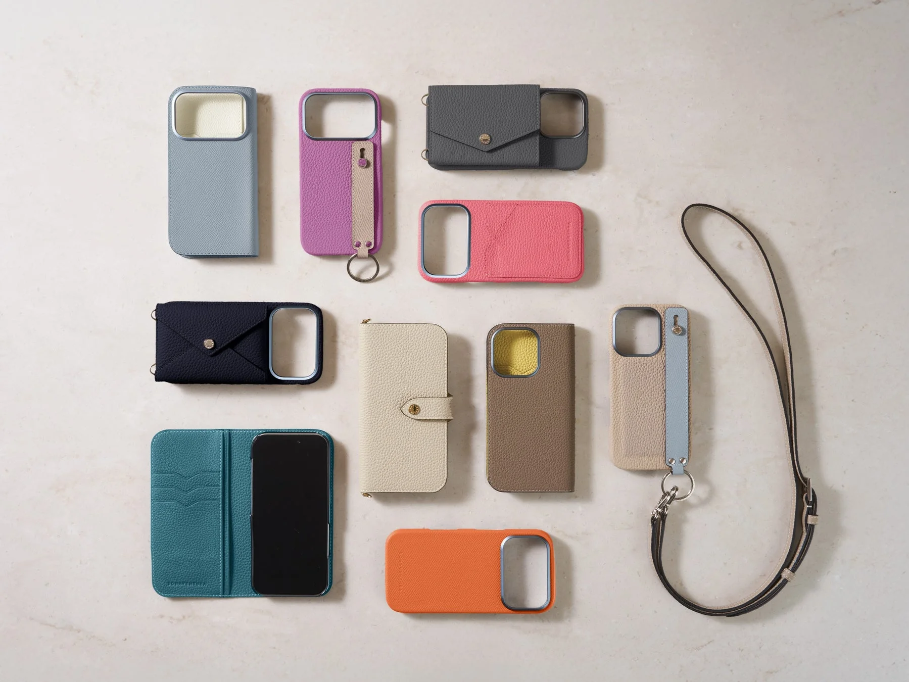 BONAVENTURAがiPhone 17シリーズ対応ケース予約開始！　最高峰レザーの全5型7種類を展開