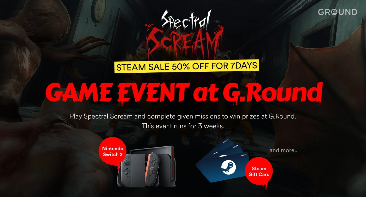 『Spectral Scream』「Ghost Station」アップデート記念のセールとイベント告知