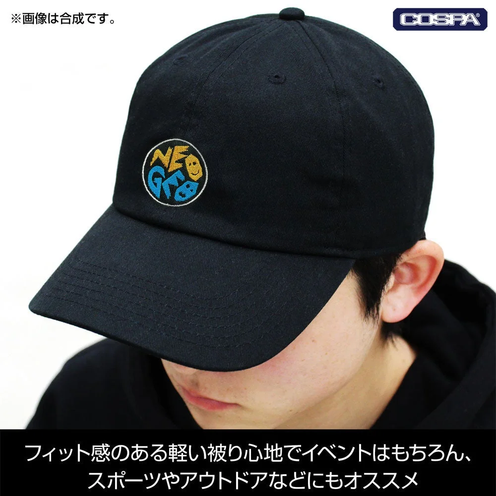 NEOGEO 刺繍ローキャップの着用イメージ