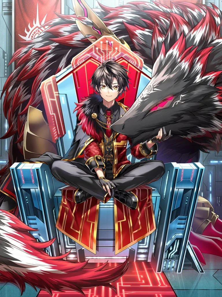 キワム＆アウデアムスのイラスト（黒ウィズゴールデンアワード2025）