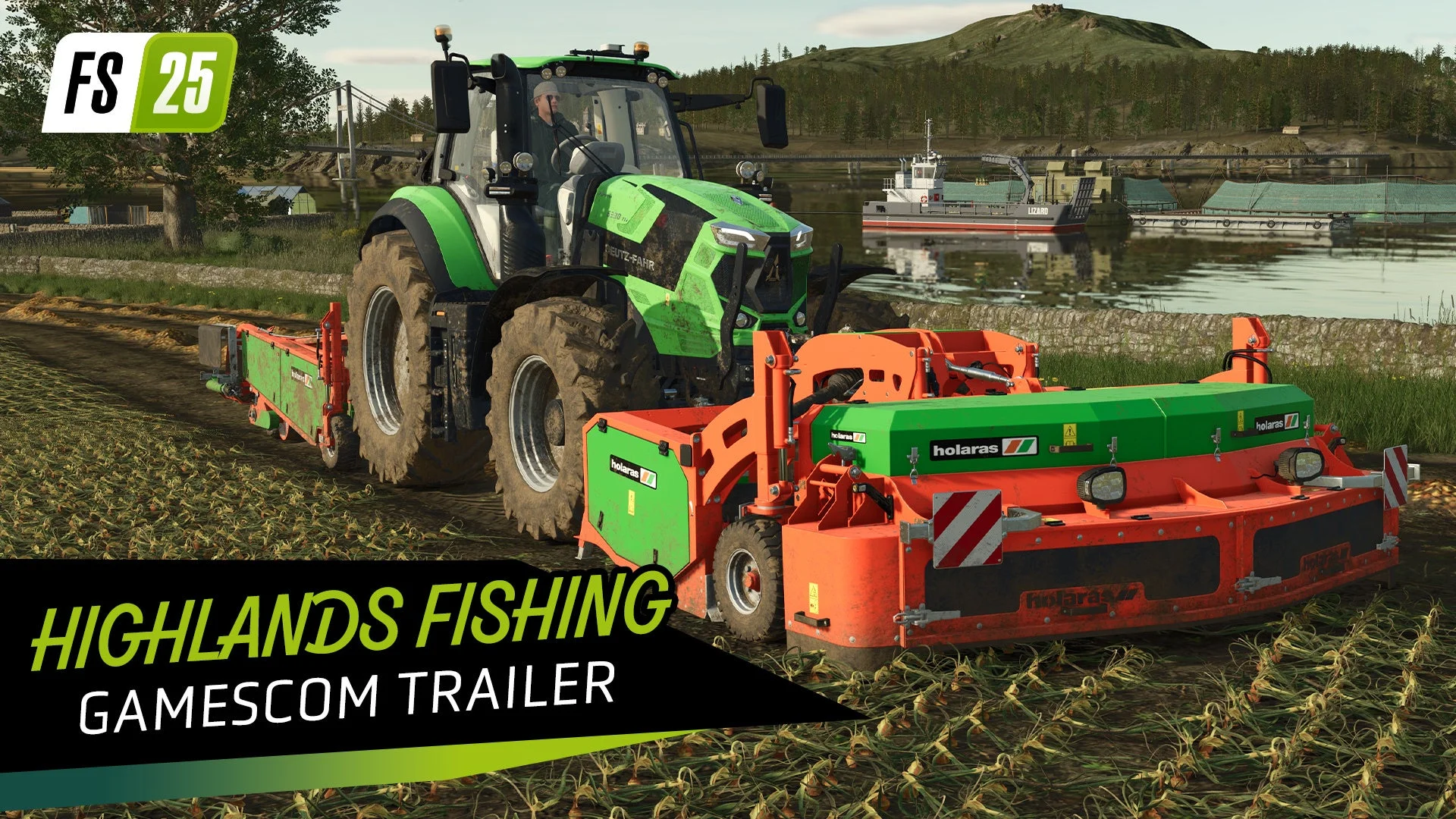 『ファーミングシミュレーター 25』Highlands Fishingトレーラーサムネイル