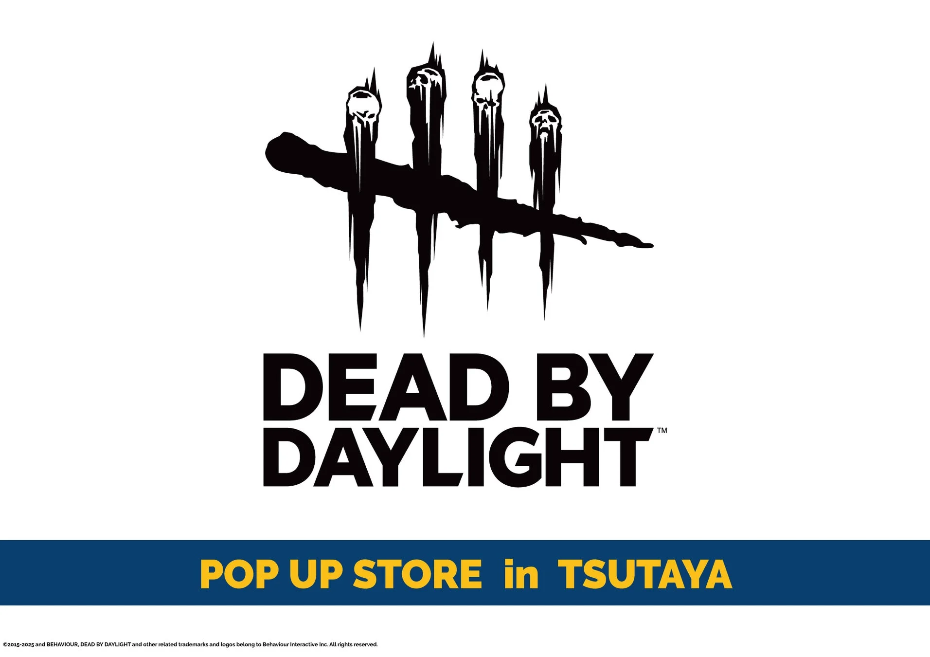 『Dead by Daylight』POP UP STORE in TSUTAYA開催決定！　新デザイングッズが9月25日より登場