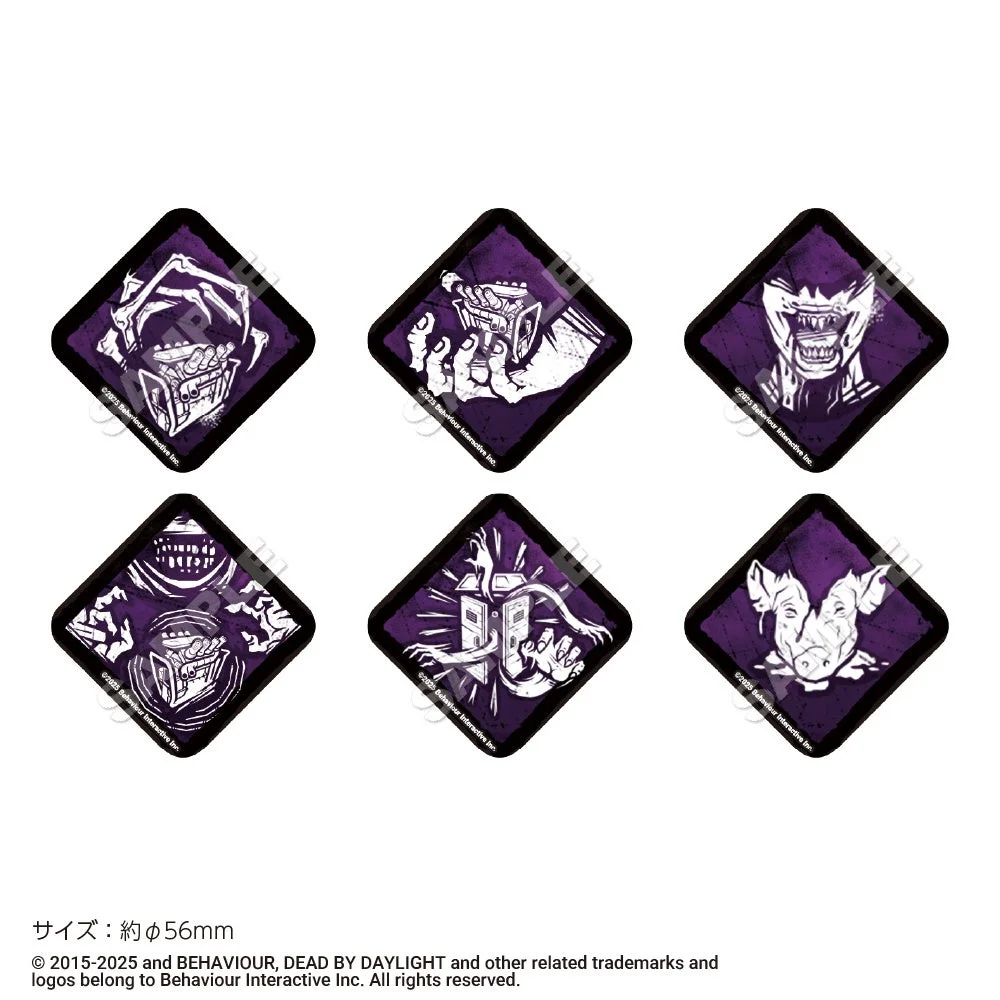 Dead by Daylight キラー トレーディングメタル缶バッジ ver.2.0 全6種