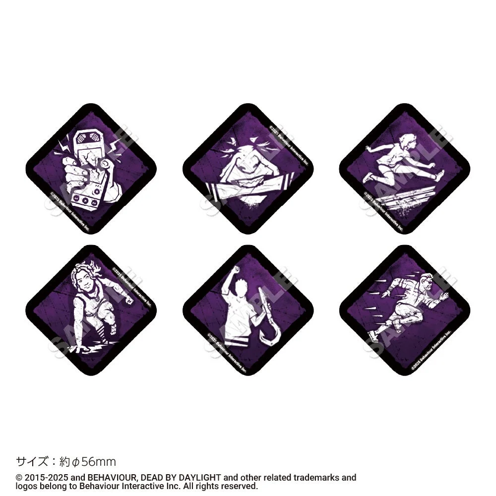 Dead by Daylight サバイバー トレーディングメタル缶バッジ ver.2.0 全6種