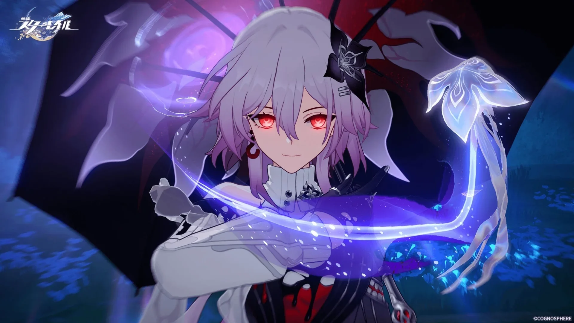 新キャラクター「長夜月」が能力を発動している姿