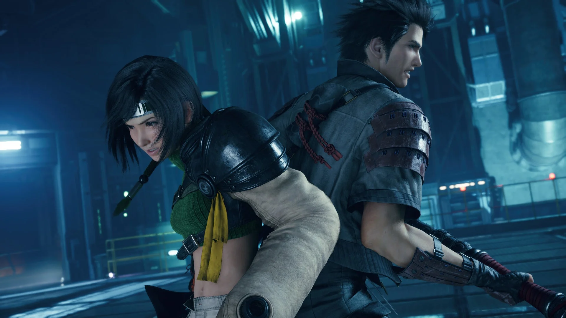『FFVII リメイク インターグレード』に登場するユフィとソン