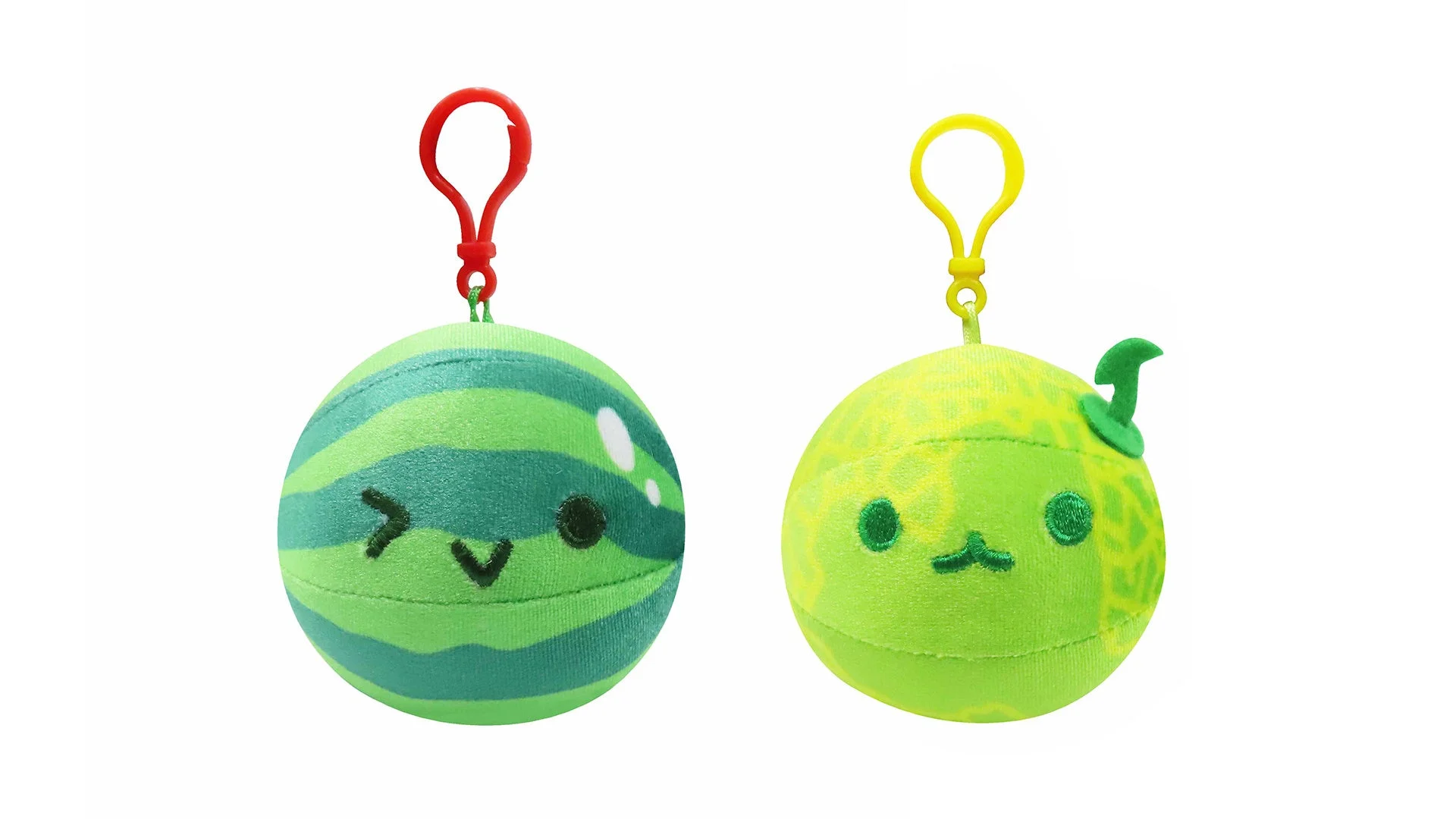スイカとメロンのオリジナルぬいぐるみマスコット