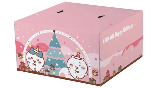 ちいかわのキャラクターが描かれた「クリスマスかまくら ちいかわ限定BOX」。