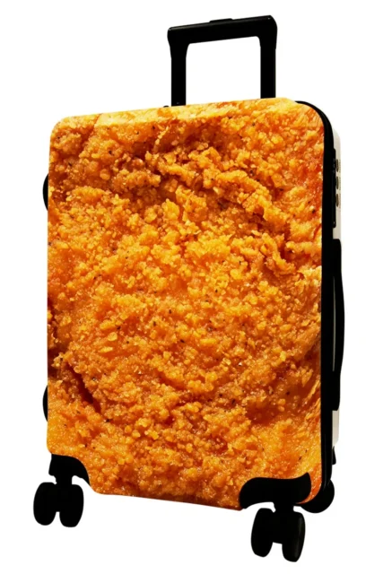 ファミチキデザインのキャリーバッグ