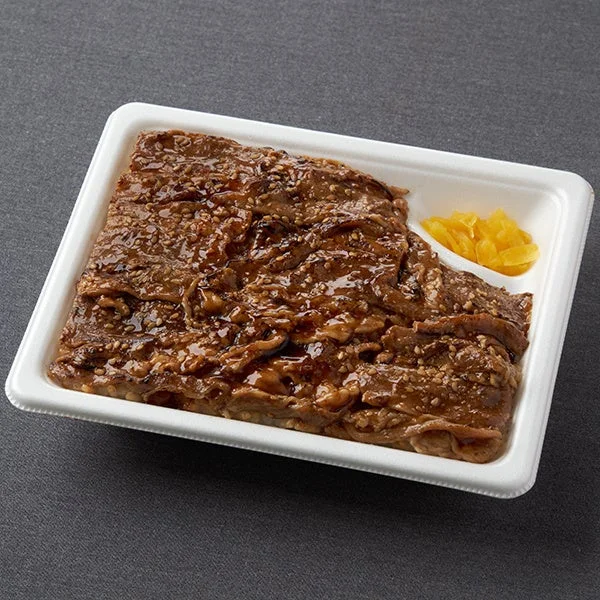 ファミリーマートの特製ダレの炙り焼牛カルビ重