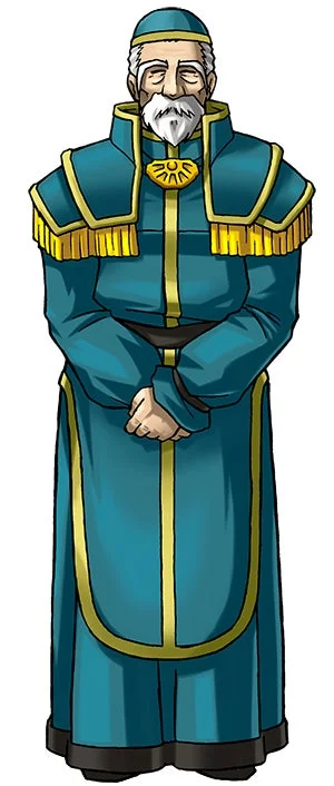 グラント教頭（教職員）のキャラクターイラスト
