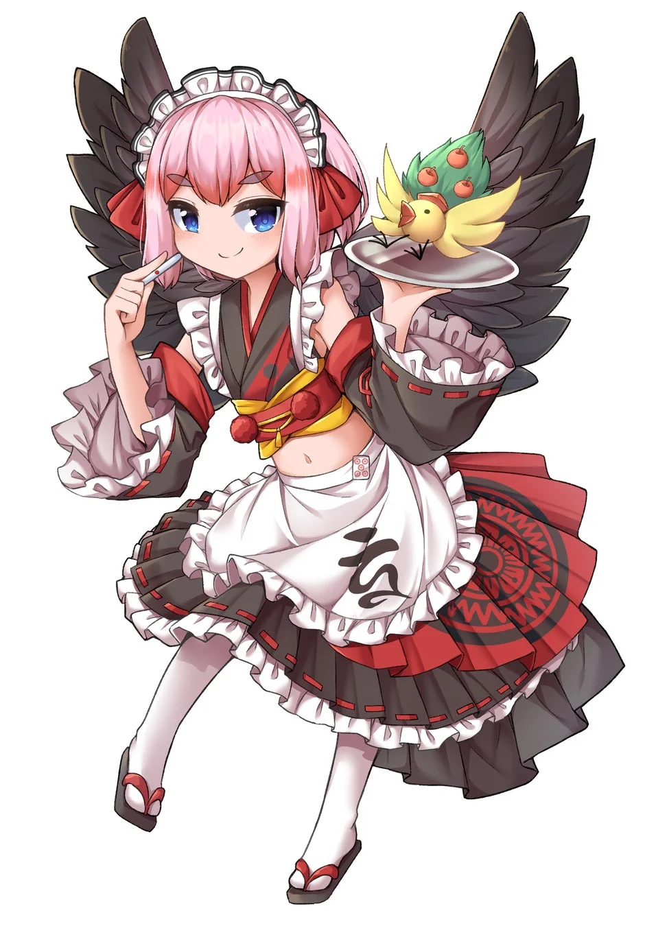 VTuber 千羽黒乃さんのイラスト