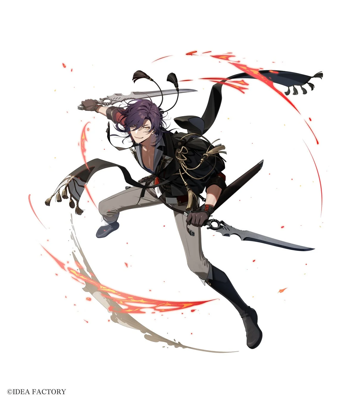 攻略対象キャラクター フラトニス・ライラプスの立ち絵