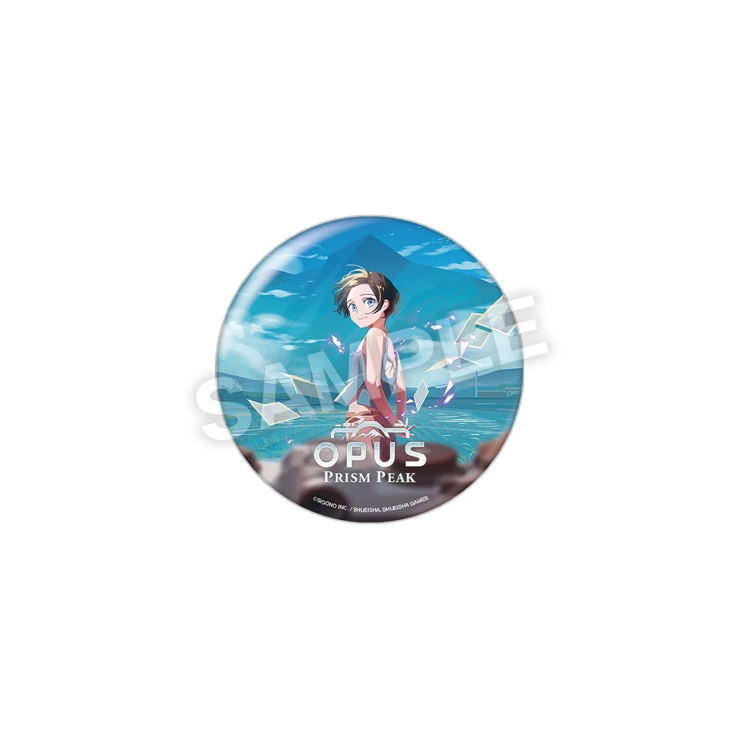 OPUS: Prism Peakの特製缶バッジマグネット