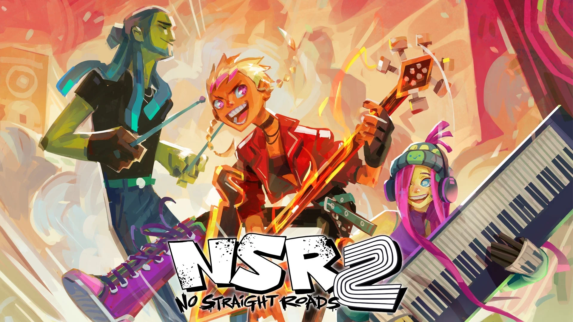 NO STRAIGHT ROADS 2のキービジュアル